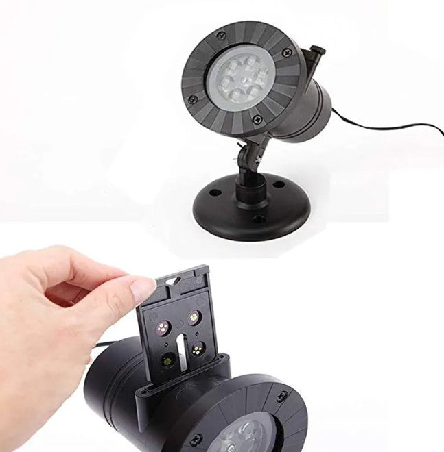 Snowflake Christmas Projector – Waterproof Outdoor Lights