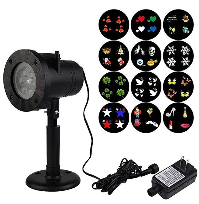 Snowflake Christmas Projector – Waterproof Outdoor Lights